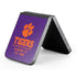 Clemson University Tigers Est 1889 Galaxy Z Flip6 Skin